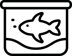 Artificial Grass Ball For Aquariums x2