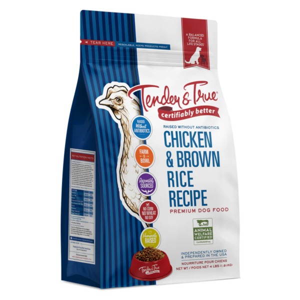 chicken brown rice dog food