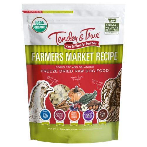 organic freeze dried dog food