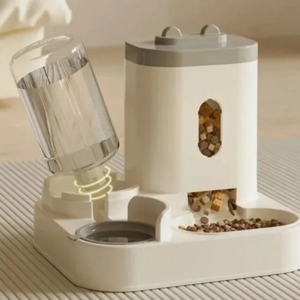 Gravity Fed Pet Feeder/Fountain