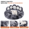 Fun Fluffy Paw Shaped Dog Bed