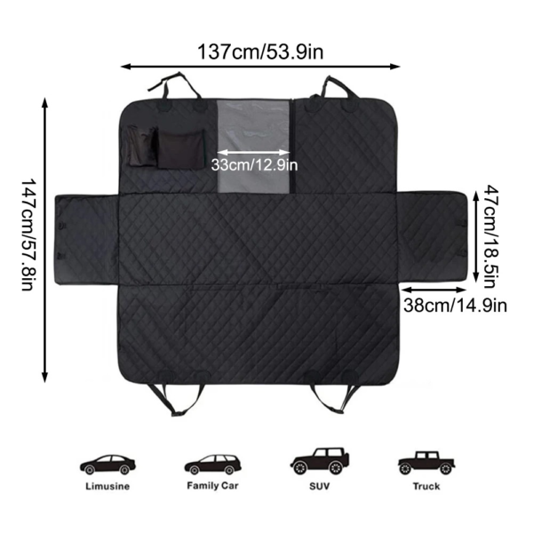 Protective Seat Covers For Dogs - Waterproof Hammock